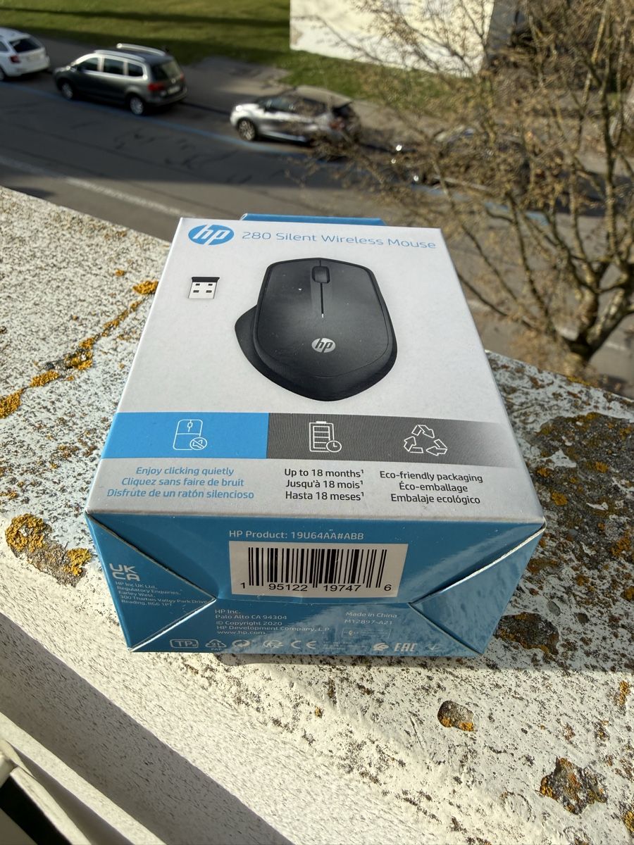 Hewlett Packard Mouse: Mouse Kabellos NEU – Nuovo e nell'imballaggio originale da Winterthur venduto da Montreal63 2