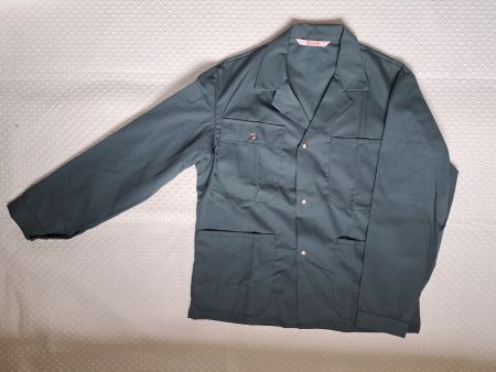 NEU! Arbeitshemd Fischer Grau-Grün Gr. 50/XL