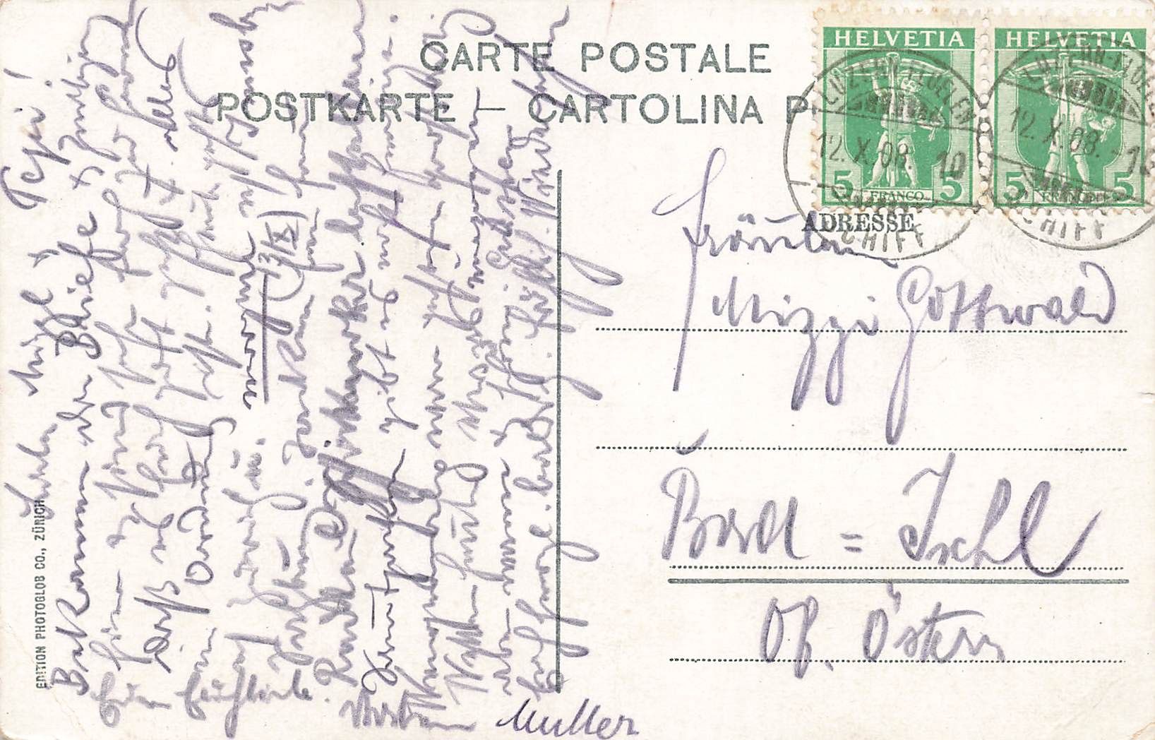 Cartoline postali: Weggis – Usato da Biasca venduto da Blenio71 1