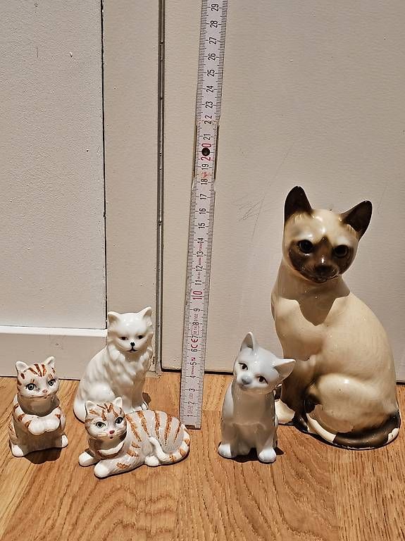 Figuren: Keramik Katzen – Gebraucht aus St. Gallen von Ataraxis