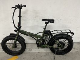 Mobee Faltrad E-Bike Fatbike Camouflage TOP ZUSTAND 47km