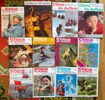 12 Zeitschriften China im Aufbau 1978 bis 1985