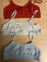 3 Mädchen Bustier BHs Gr. 146/152