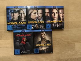 HOMELAND Serie Blu-ray Die komplette Season 1-5