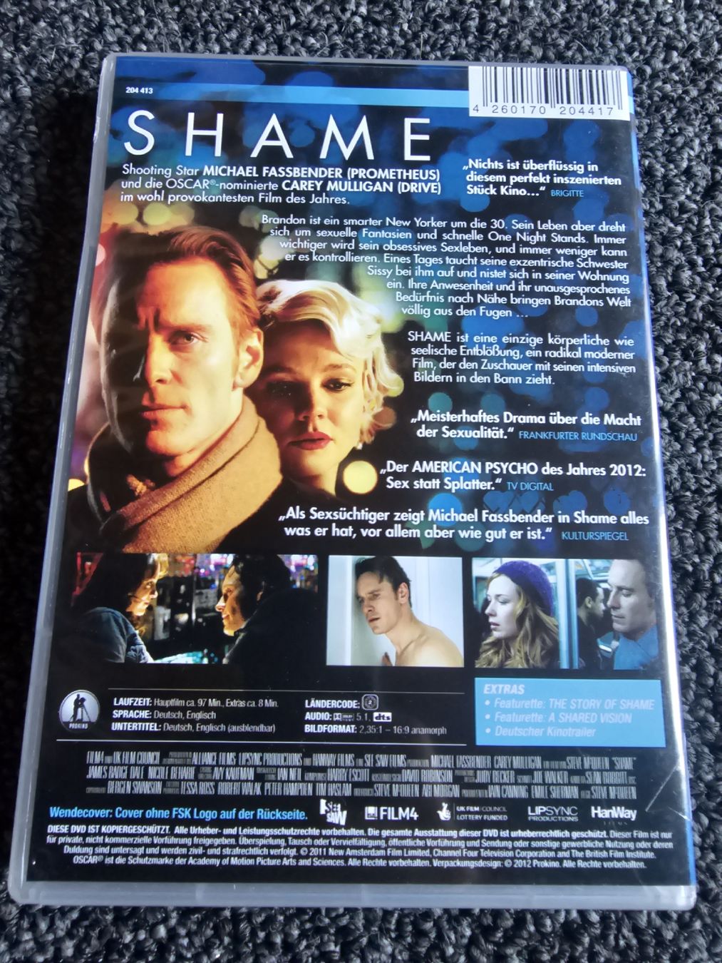 Tutti i DVDs: DVD Shame (22935) – Usato da Ruswil venduto da jan_bxl5 1