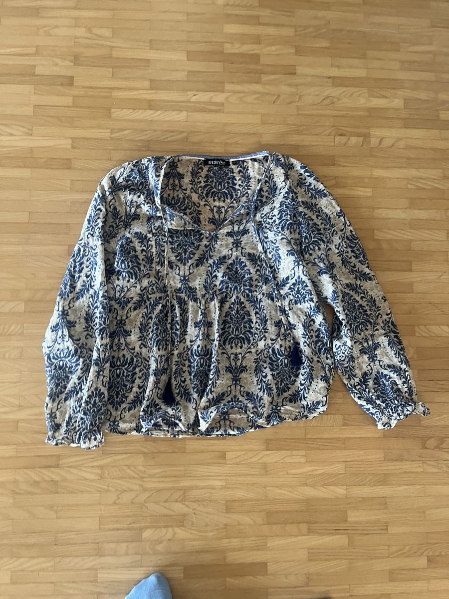 Blusen: Tunika Bluse cotton  – Gebraucht aus St. Gallen von elli18