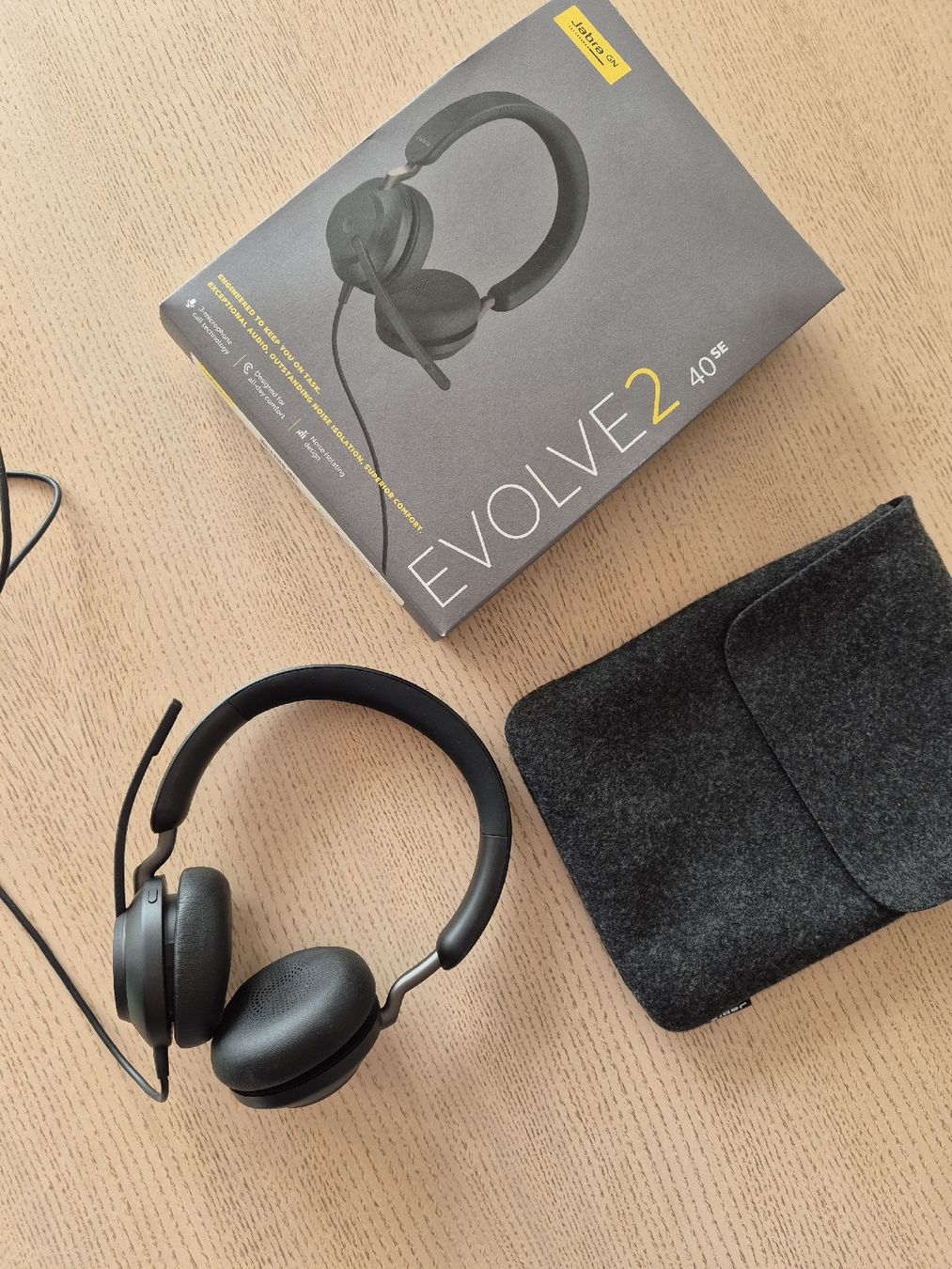 Jabra Casques audio: Jabra Evolve2 40SE Headset – Neuf (Voir description) à Spiez par LiquidFrog