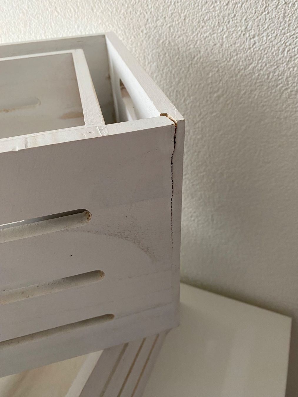 Transportkisten: 3 Kistchen stapelbar - Shabby Chic Style – Gebraucht aus Eschenbach SG von Sums 7