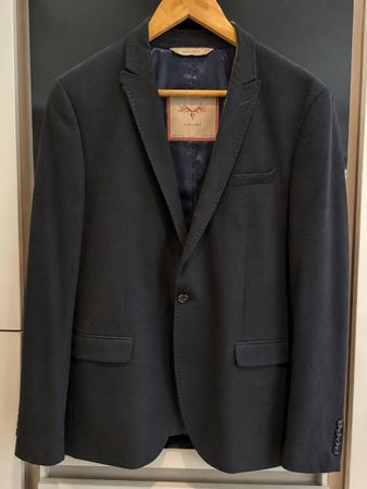 Zara Man Suit - Blazer and Trousers - Size 52/42 - Wool blen