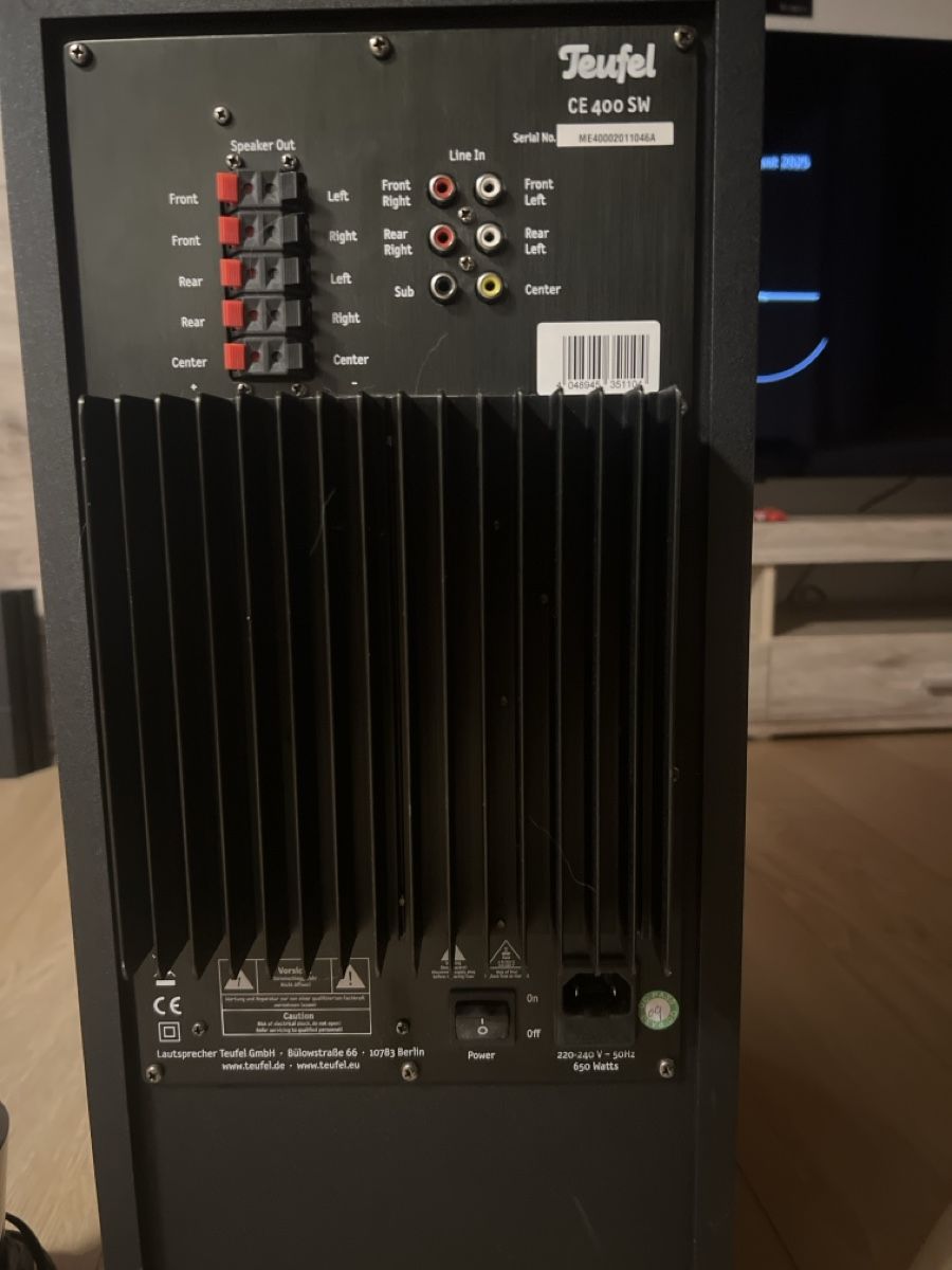 Teufel Home Cinema: Teufel Decoderstation 5 Surround Soundsystem - Top Zustand! – Usato da Vordemwald venduto da Cansedpine 3