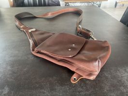 Sac Bandoulière Jean-Louis Fourès Cuir Véritable