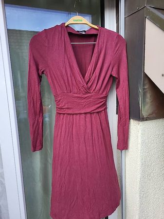 Kleid weinrot