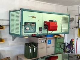 Dantherm Ölheizung - Werkstattheizung, Warmluftheizung, Ofen