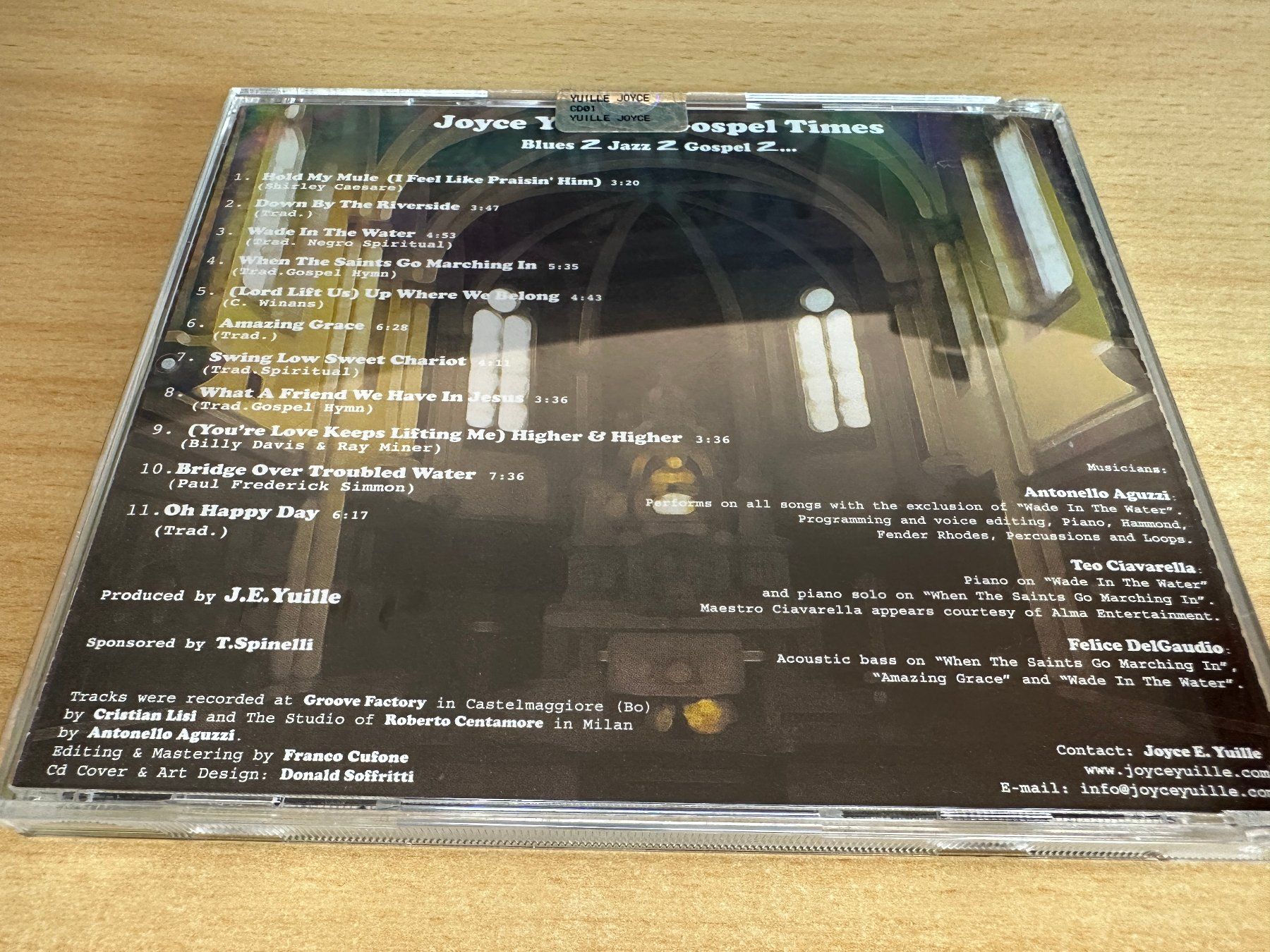 CD: Joyce Yuille & Gospel Times – Usato da Rikon im Tösstal venduto da Alpenmutz 1