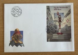 Briefmarken-Umschlag, Tag der Briefmarke Bern 2010.