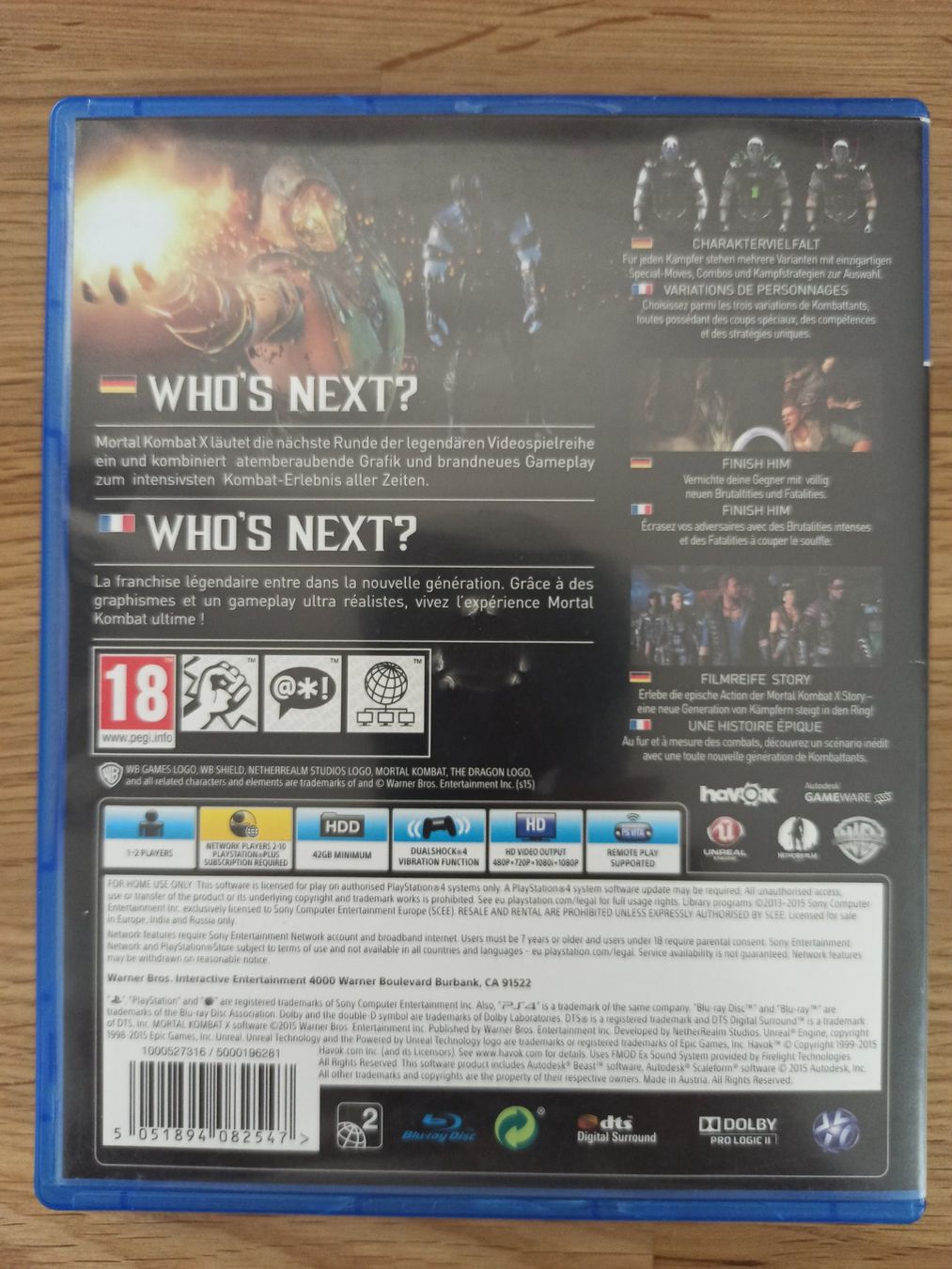 Giochi: Mortal Kombat X PS4 / PS5 – Usato da Oberweningen venduto da mar_87mx 1