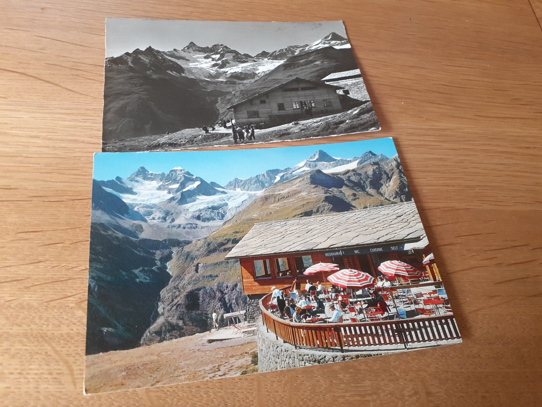 Cartoline postali: ZERMATT - RESTAURANT SUNNEGGA - SESSELBAHN – Usato da Winterthur venduto da Ornyx7