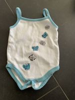 Body weiss mit Schmetterlingen Grösse 62 68