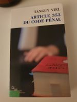 Tanguy Viel: Artikel 353 des Strafgesetzbuches, Top Zustand!