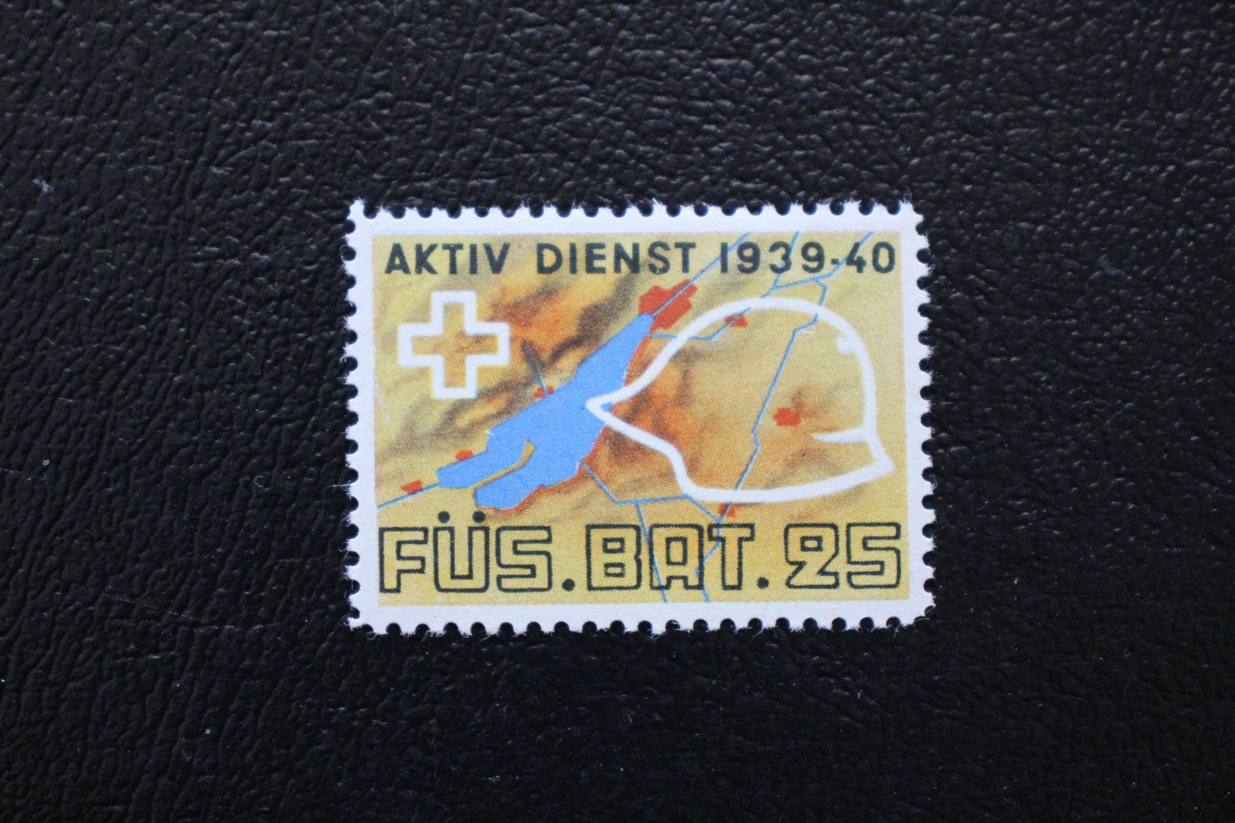Tutti i francobolli: FÜS. BAT. 25 AKTIV DIENST 1939-40 – Usato da Wiedlisbach venduto da Hrudolfo