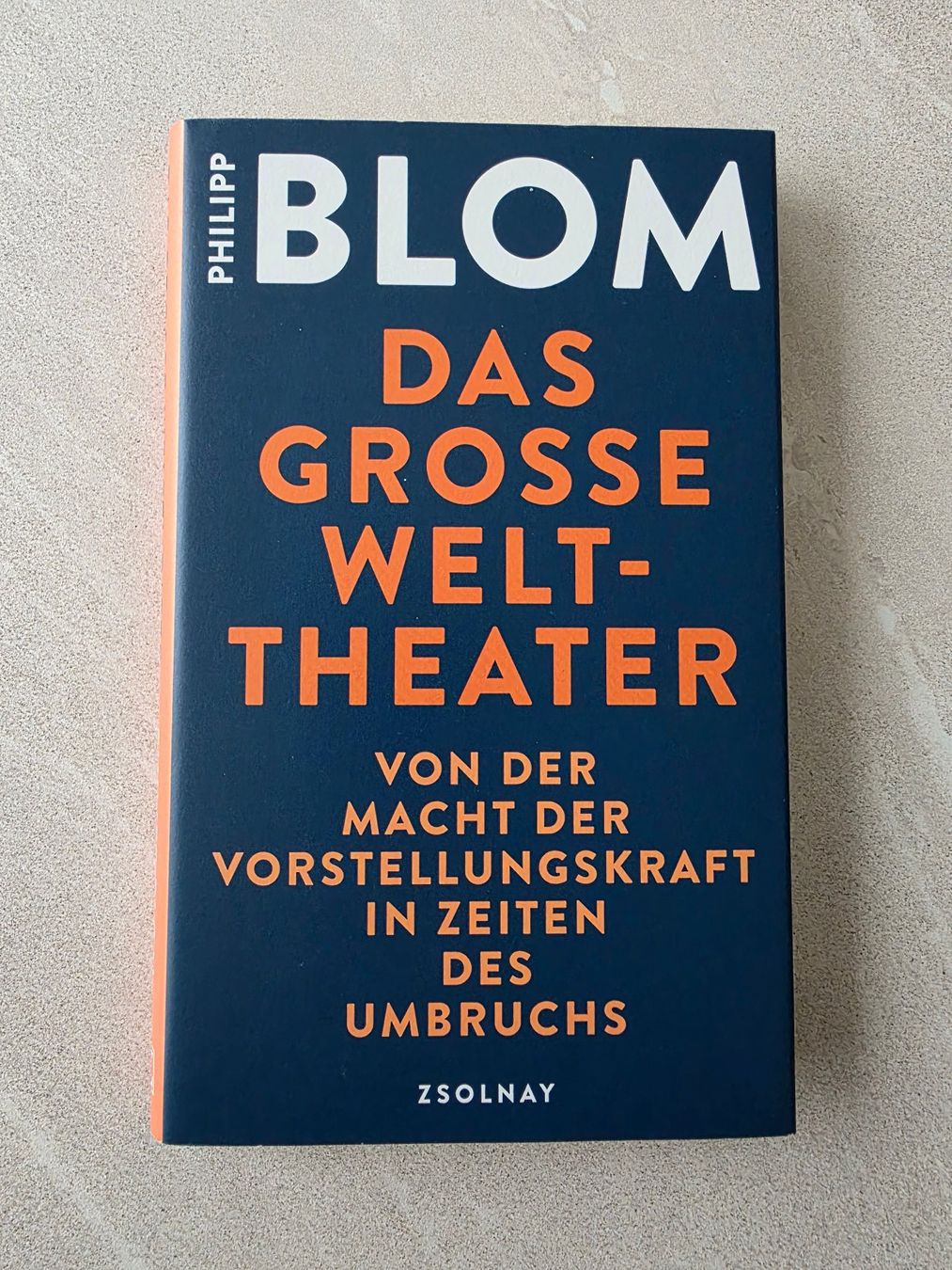 Libri: Philipp Blom – Das grosse Welttheater – Usato da Kaiseraugst venduto da Haubitz60