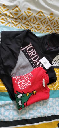 Jordan, pull de Noël, H&M, , neufs, super offre