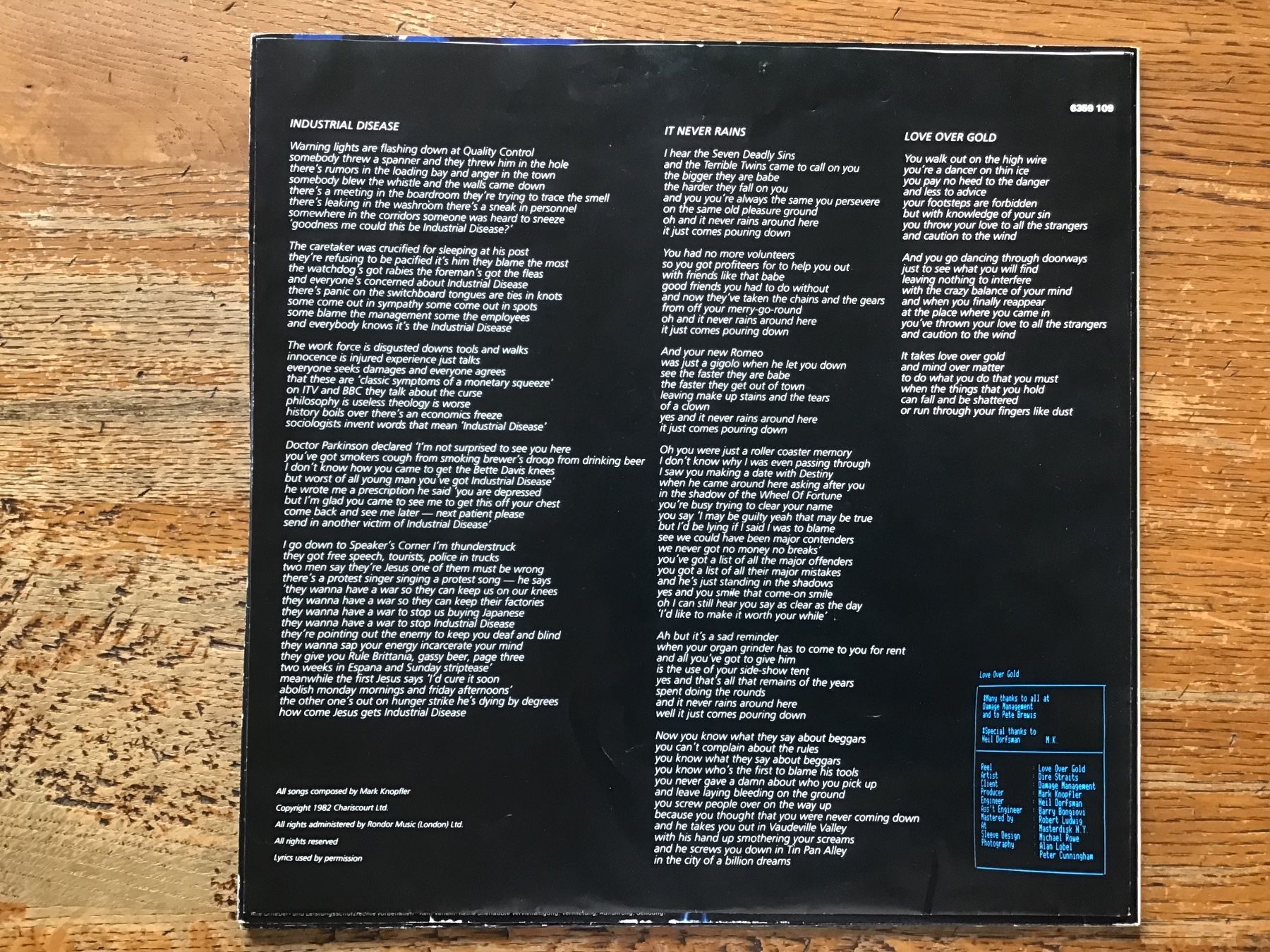 Schallplatten: LP Dire Straits 3 – Gebraucht aus Fully von Ruby97 2