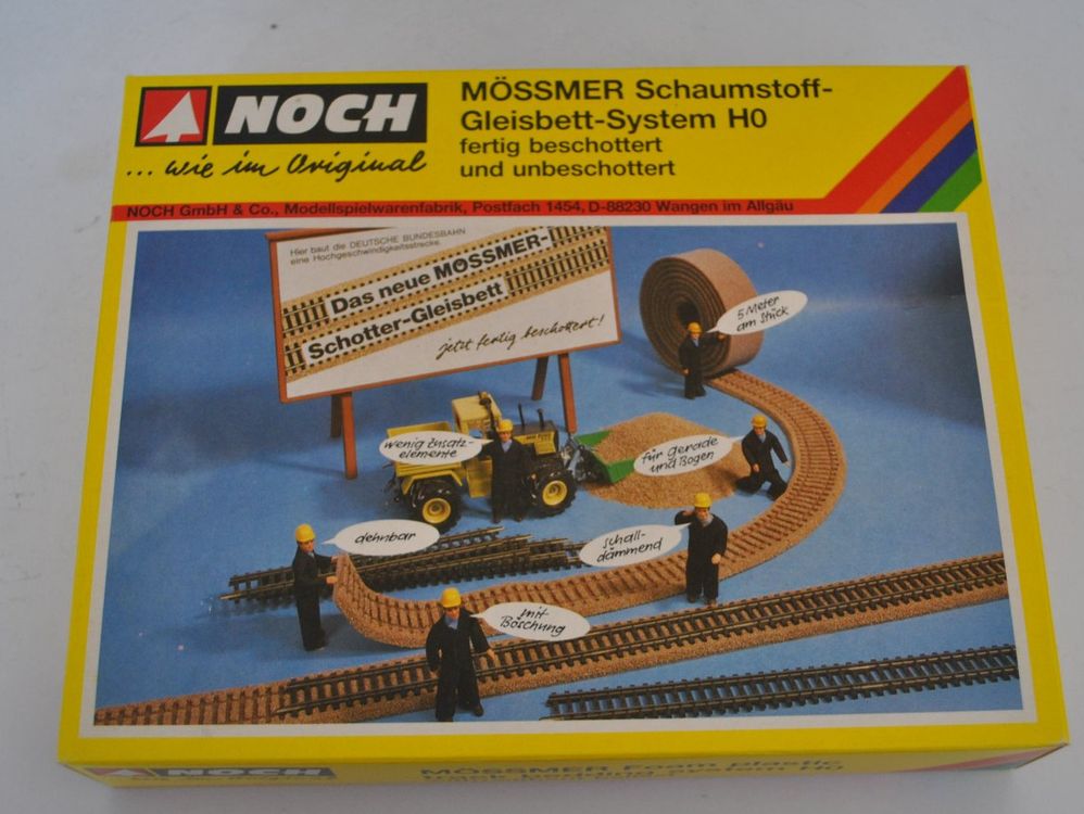 Noch Schaumstoff-Gleisbett 99415 (JAS018) (Gebraucht) in Aarwangen für ...