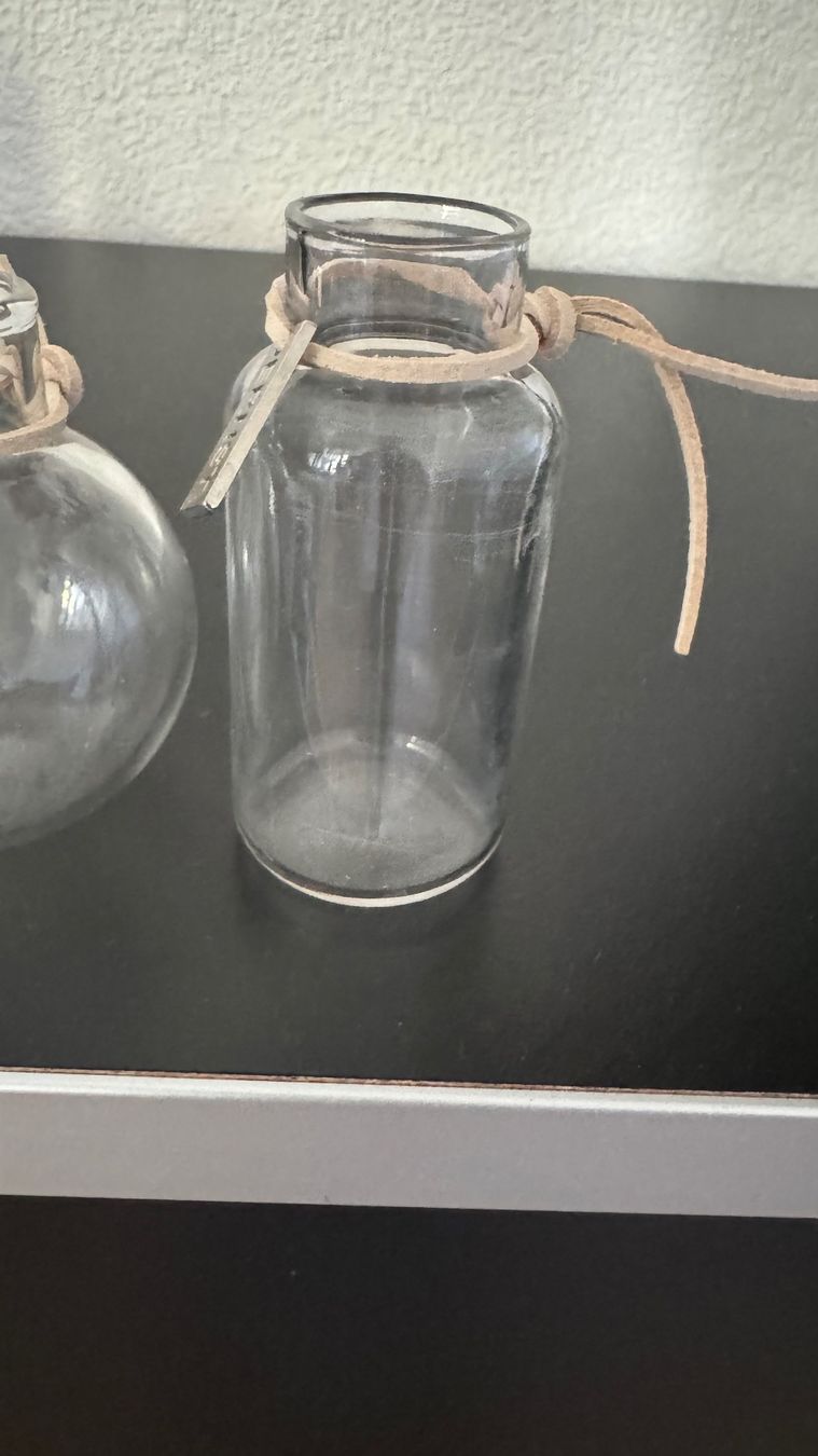 Vasi & Recipienti: ERNST 3er Set Mini Glas Vasen - schlichte Skandideko – Nuovo (secondo la descrizione) da Riehen venduto da To120 7