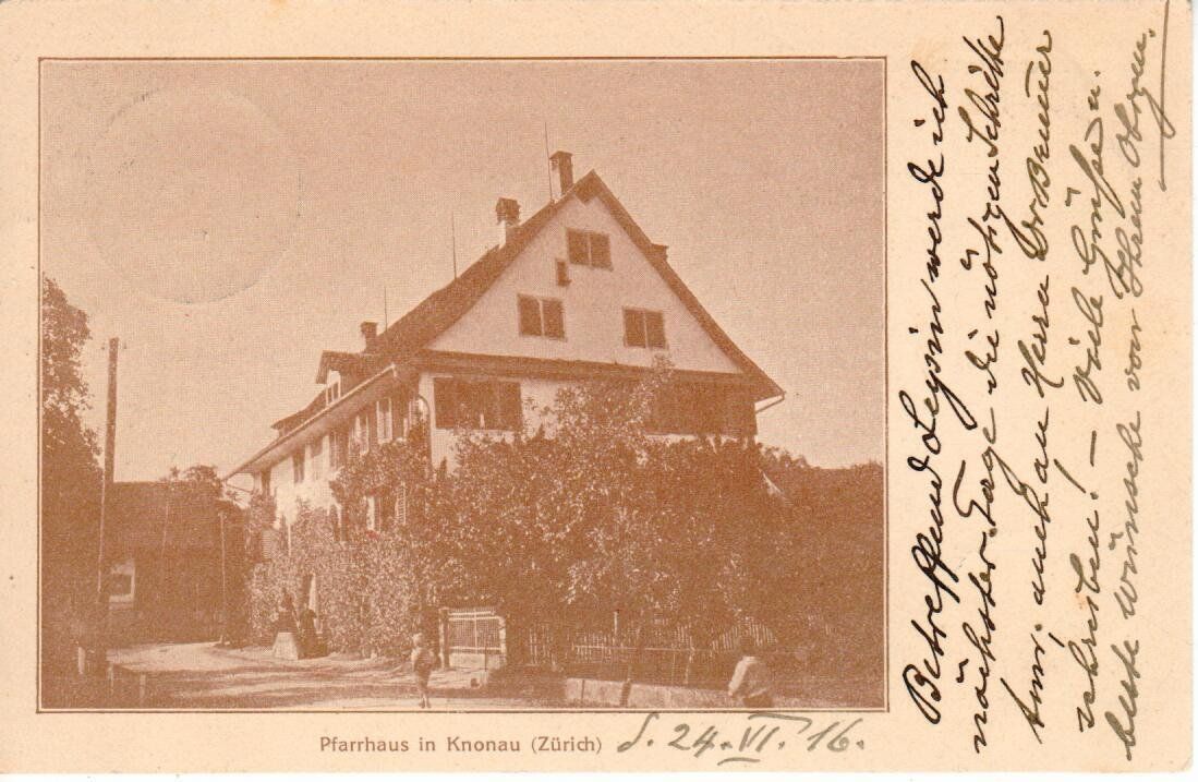 Cartoline postali: Knonau 1916 – Usato da Wolhusen venduto da Curver9