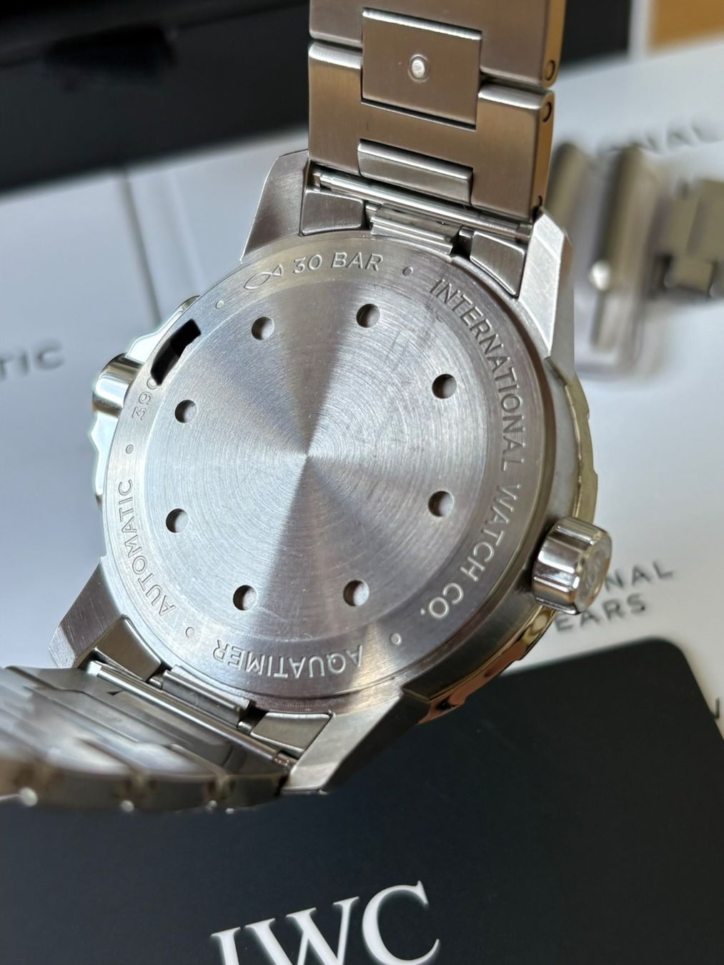 IWC Orologi: IWC Aquatimer Automatic 42mm mit Garantie – Usato da Birsfelden venduto da Mynos 7