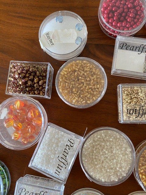 Kit bricolage: Scmuckperlen Glas zum Basteln, Sammlung – Usato da Edlibach venduto da Arnoldotto 1