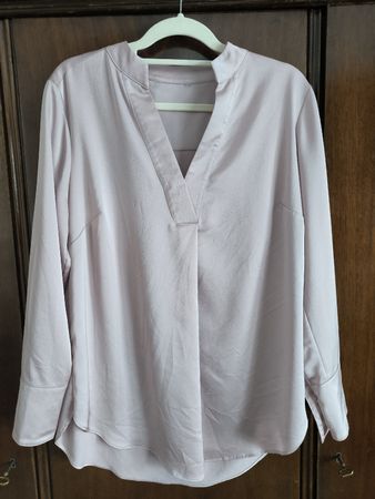 Bluse in Pastell Rosa Gr 44