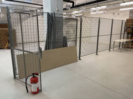 TROAX Trennwände, Gitterelement, Kellertrennwand 