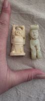 2 Netzuke, figurines asiatiques