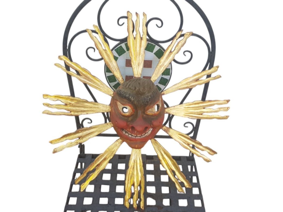 Sonstige Antiquitäten & Kunst: Maske Sonnenteufel antik – Gebraucht aus Mörschwil von antiksalon21 3