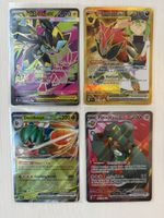 4 Pokemon EX Karten Set Zeraora Zoroark Decidueye neu
