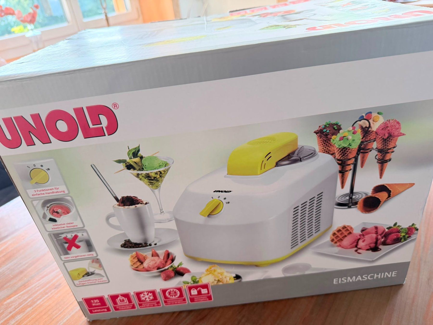 Elettrodomestici da cucina: Eismaschine UNOLD Model 48879 – Usato da Bremgarten AG venduto da 2N1 3