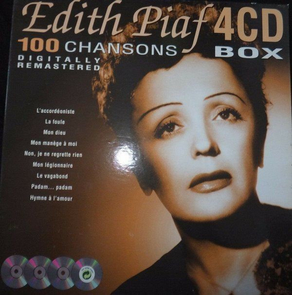 CD: Edith Piaf - Coffret 4CD - 100 Chansons Remasterisées – Usato da Aigle venduto da Marcagapit