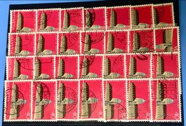 Nr.695 Sonderpostmarken Steckkarte mit Stempel   