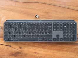 Logitech MX Keys Tastatur CH Graphite