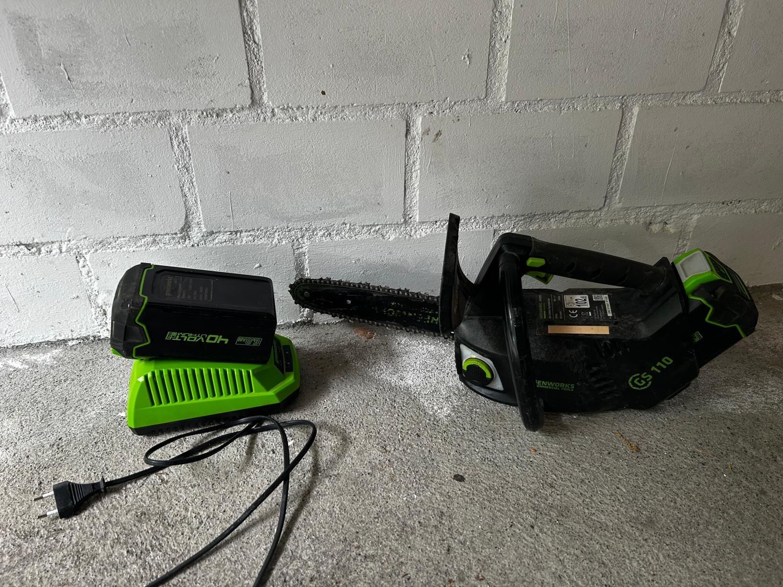 Scies: Akkukettensäge Greenworks – D'occasion à Niederurnen par xav_6y8k