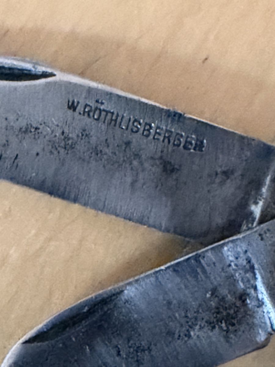 Coltelli tascabile: Taschenmesser Sackmesser Röthlisberger – Usato da Kerns venduto da durrli 2