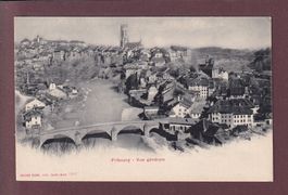 FRIBOURG - Vue partielle - Sarine
