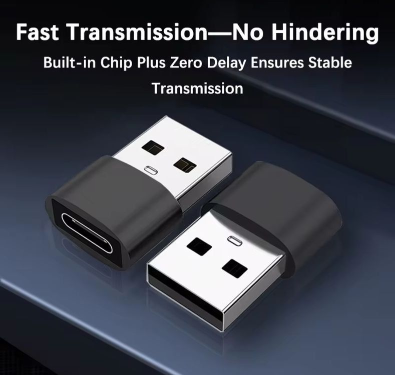 Unità & Adattatore: USB C vers USB A adaptater – Nuovo e nell'imballaggio originale da Fribourg venduto da LaFondue 1
