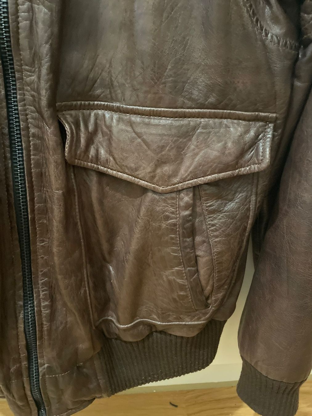 Giacche: Herren Lederjacke braun – Nuovo (secondo la descrizione) da Niederglatt ZH venduto da ctulimp 3