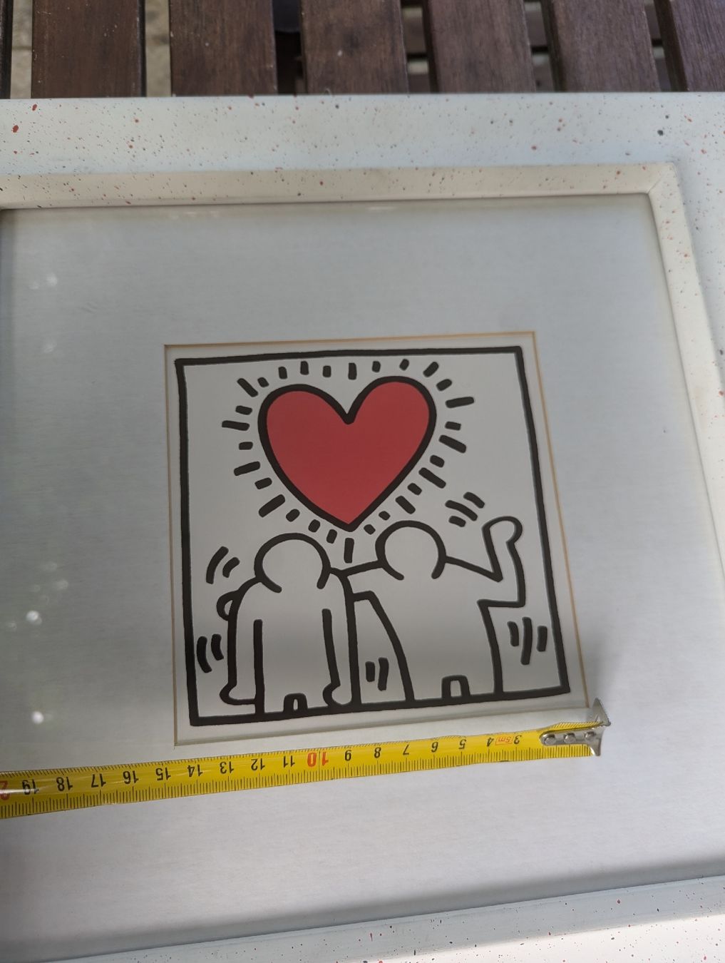 Grafica & Litografie: Keith Haring "Freundschaft" Framed Pop Art Print – Usato da Erlinsbach SO venduto da Meytalien 7