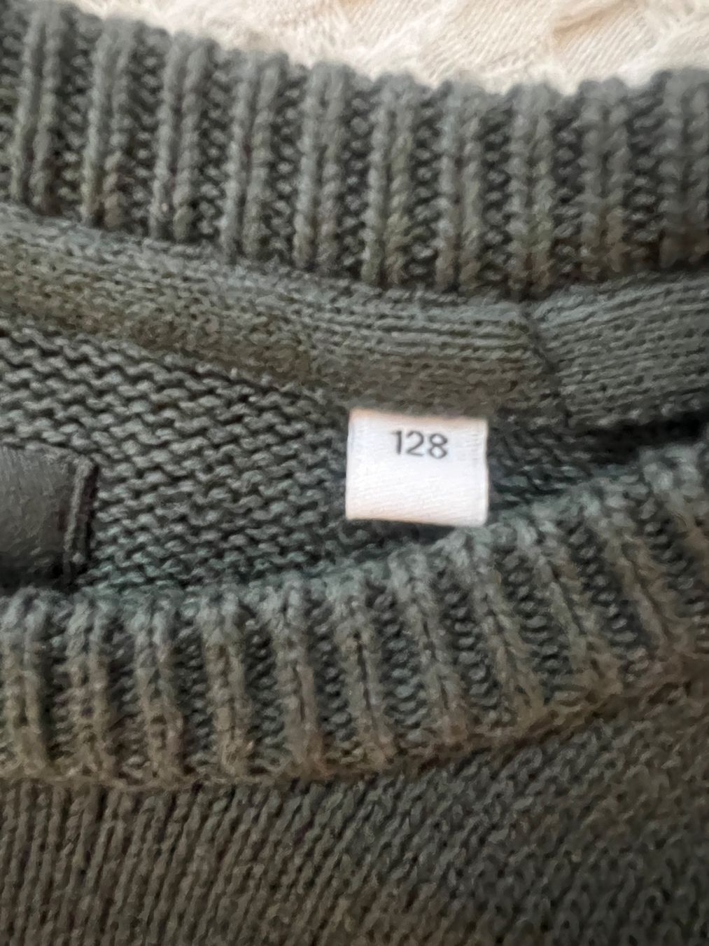 Pullover & Sweatshirts: STRICKPULLOVER NEU OLIVE GR 128 – Neu (gemäss Beschreibung) aus Basel von theo-g77 4