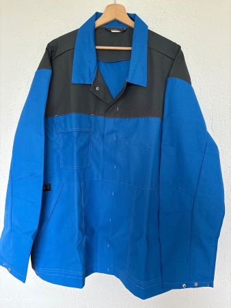 Uvex Arbeitsjacke Herren Gr. 60/62  XXL Blau/Grau Neu