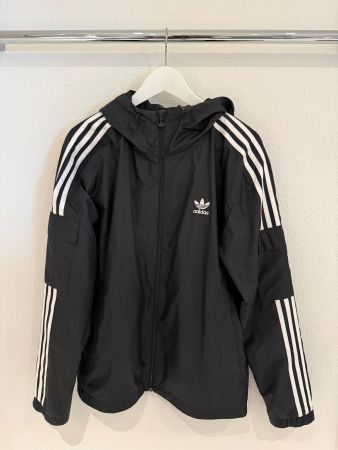 Adidas Sportjacke, Schwarz, Grösse S
